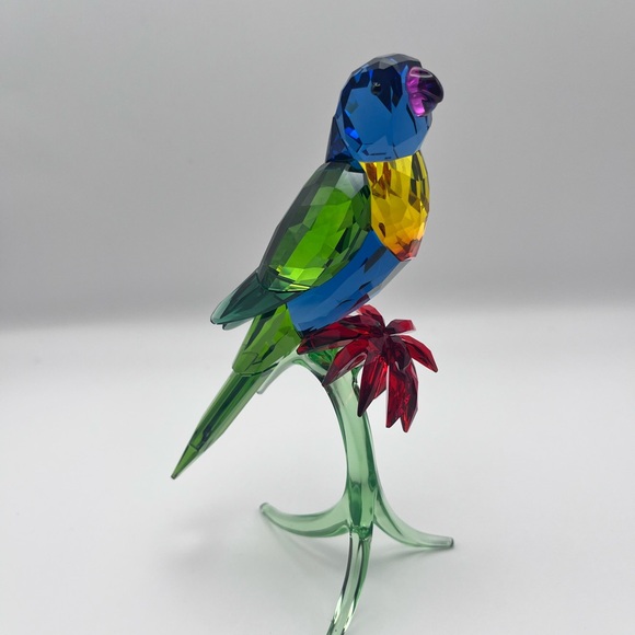 Multicolor Crystal Bird Figurine - Picture 2 of 3